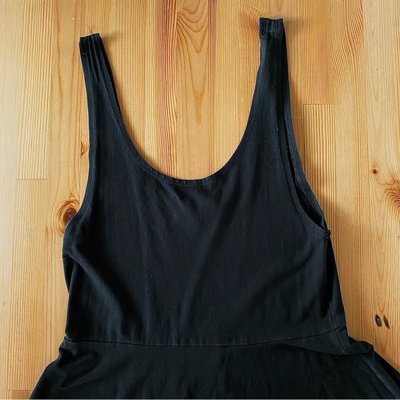 Cotton On Simple Black Midi Dress - Picture 3 of 10